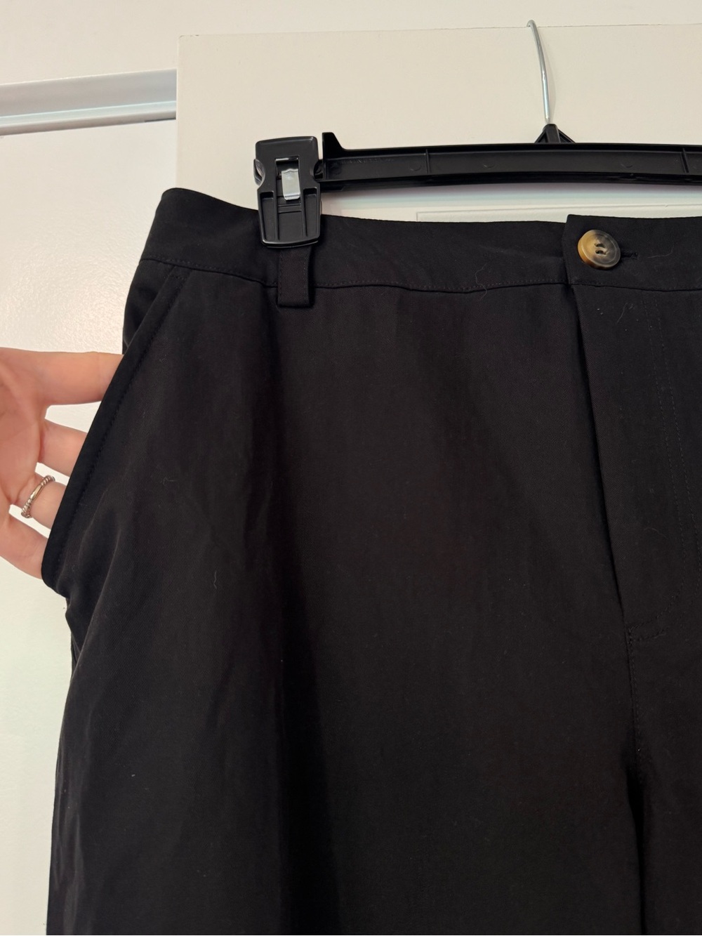 Silky, Black Dress Pants